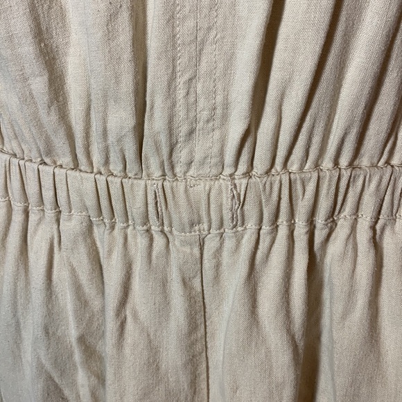 Women's Cream Jumpsuit - Picture 5 of 15